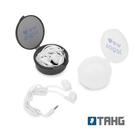 Audio y Video | Auricular Round con logo | Regalos Corporativos Personalizados