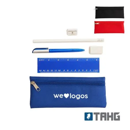 Lápices y Bolígrafos Personalizados | Estuche Stationery Aptitude con logo | Regalos Corporativos Personalizados