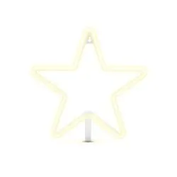 Linternas y Lámparas Personalizadas | Luz Neón Estrella con logo | Regalos Corporativos Personalizados