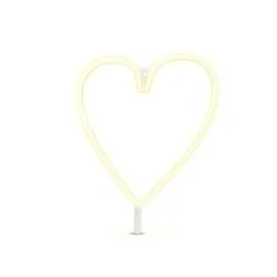 Linternas y Lámparas Personalizadas | Luz Neón Corazón con logo | Regalos Corporativos Personalizados