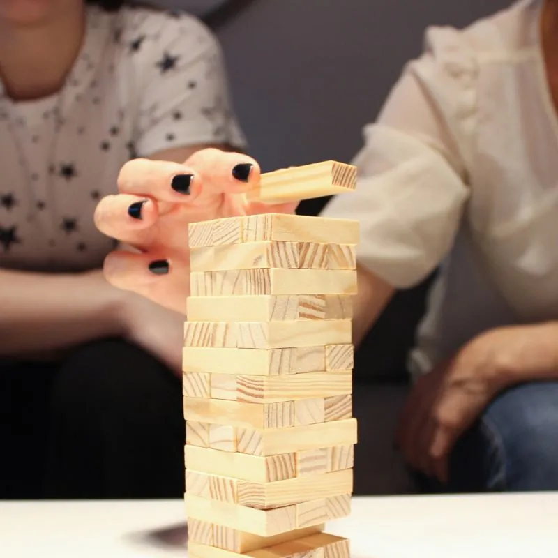 Entretenimiento | Juego de Habilidad Jenga  con logo | Regalos Corporativos Personalizados