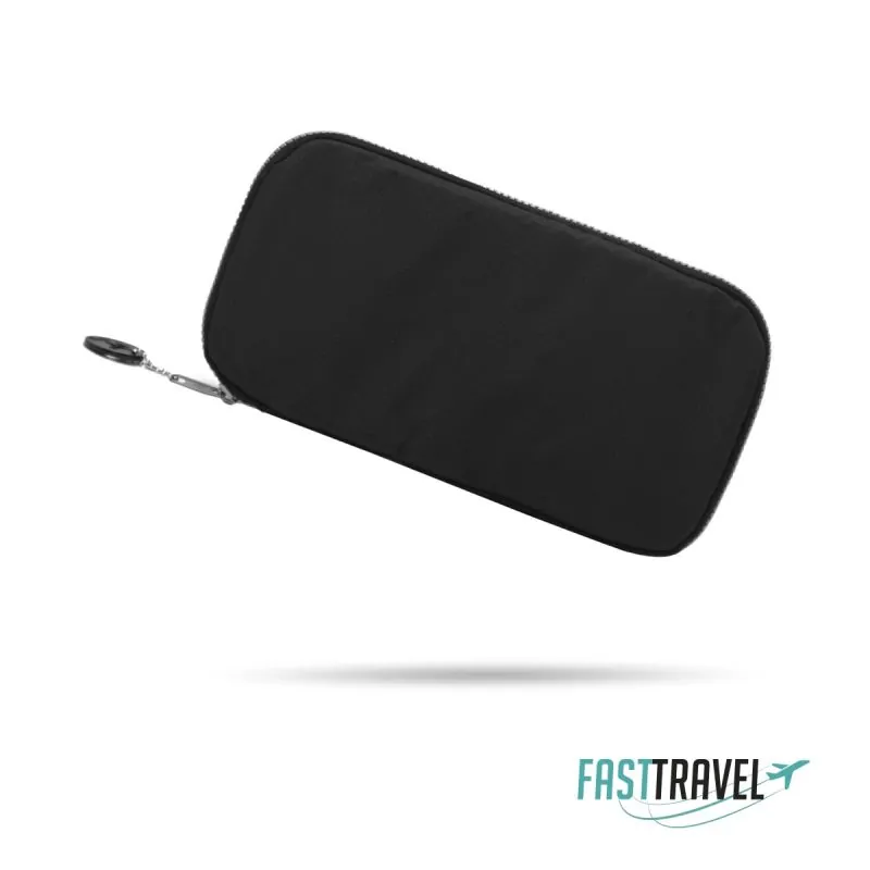 Tarjeteros y Billeteras Personalizadas | Porta pasaporte Fast Travel con logo | Regalos Corporativos Personalizados